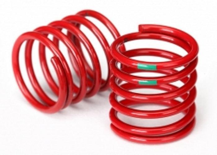 Traxxas 8363 Spring Shock (Red) (4.075 Rate Green Stripe) (2) 4-Tec 2.0