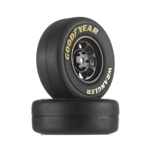 Traxxas 7378 Goodyear 1.9" Wrangler Slick Tire / Wheel Set (2)