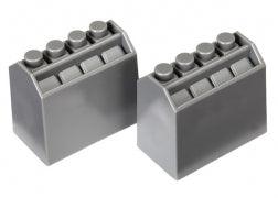 Traxxas 8424 Oil Bottles Grey (2) Desert Racer