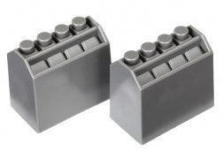 Traxxas 8424 Oil Bottles Grey (2) Desert Racer