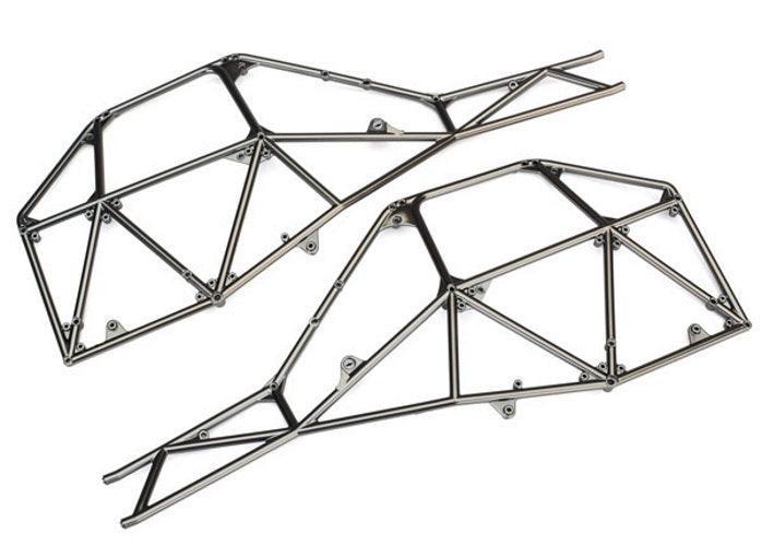 Traxxas Tube chassis Side Section (Satin Black Chrome-Plated) Desert Racer