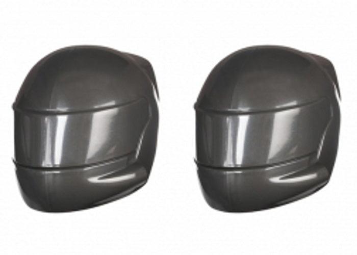 Traxxas 8518 Driver Helmet Grey (2) Desert Racer
