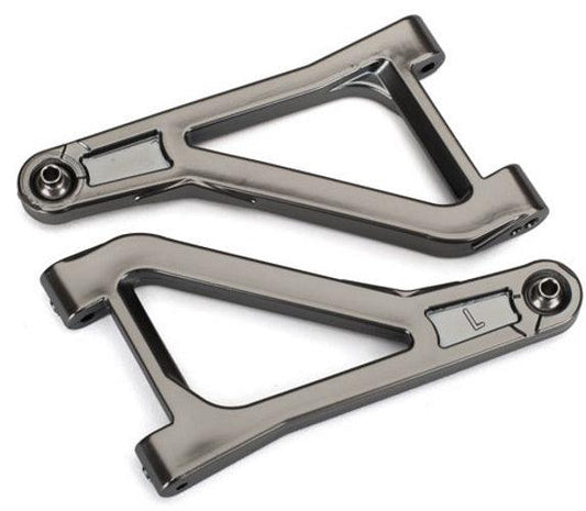 Traxxas Suspension Arms Upper (Left & Right) (Satin Black Chrome-Plated) UDR