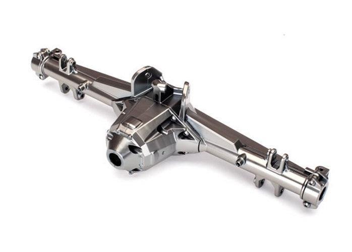 Traxxas Axle Housing Rear /Differential Carrier Satin Black Chrome Plated UDR