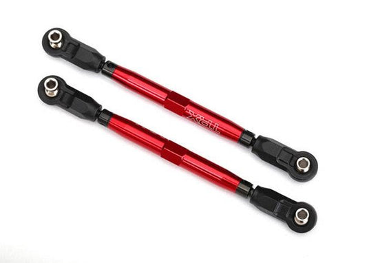 Traxxas 8547R Toe Link Front (Tubes Red-Anodized 7075-T6 Aluminum) (102mm) UDR