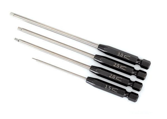 Traxxas Speed Bit Set Hex Driver 4-piece Straight (1.5mm, 2.0mm, 2.5mm, 3.0mm)