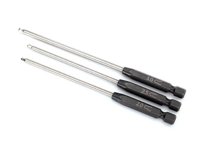 Traxxas Speed Bit Set Hex Driver, 3-piece Ball-end (2.0mm, 2.5mm, 3.0mm) E-Revo