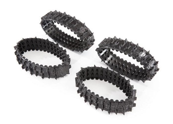 Traxxas 8877 Treads Deep-Terrain (Complete Set, Front/Rear) (Rubber) TRX-4