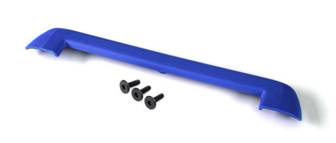 Traxxas 8912X Tailgate Protector Blue/ 3x15mm Flat-head Screw (4) Maxx