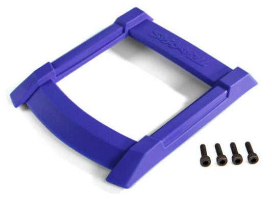 Traxxas 8917X Skid Plate Roof (Body) (Blue)/ 3x12mm CS (4) Maxx