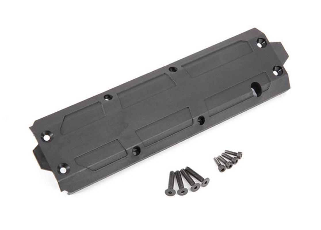 Traxxas 8945R Center Skidplate Fits Maxx Extended Chassis
