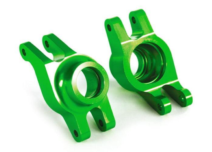 Traxxas 8952G Carriers Stub Axle (Green-Anodized 6061-T6 Aluminum) Rear (2) Maxx