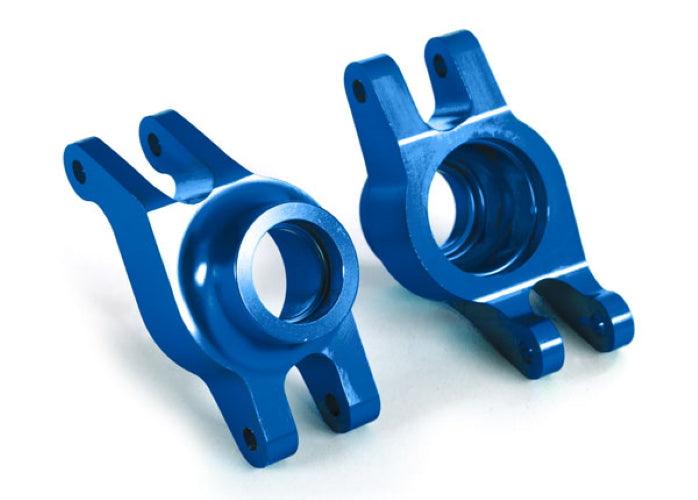 Traxxas 8952X Carriers Stub Axle (Blue-Anodized 6061-T6 Aluminum) (Rear) (2) Maxx