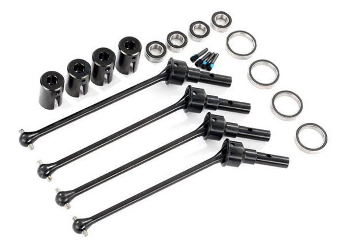 Traxxas 8996X Driveshafts Steel Constant-Velocity (Assembled) (4) For #8995