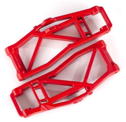 Traxxas 8999R Suspension Arms Lower Red (Left and Right) (2) (For #8995) Maxx