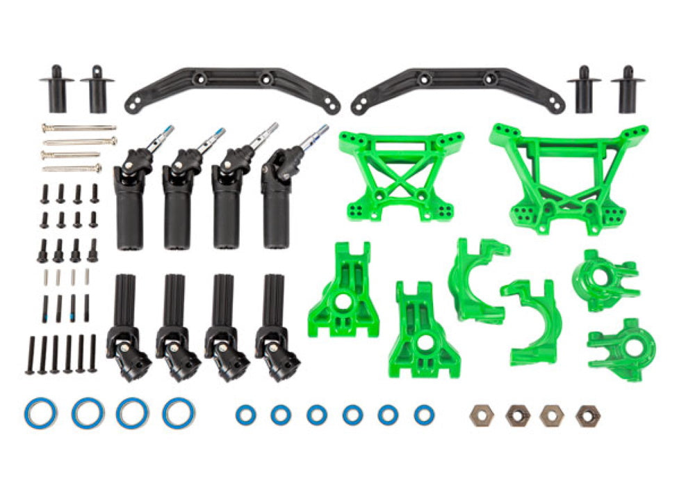 Traxxas 9080 Extreme Heavy Duty Upgrade Slash / Rustler 4x4 Hoss GREEN