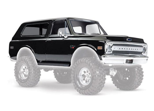 Traxxas 9112X Body Chevrolet Blazer (1969) Complete (Black) TRX-4