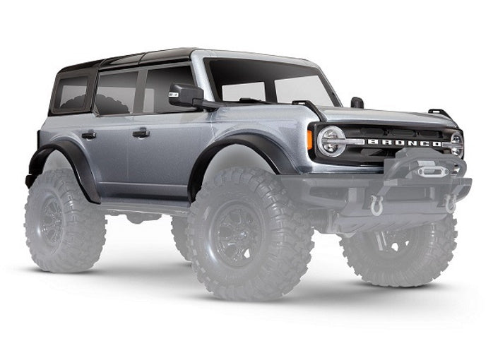 Traxxas 9211G Pro Scale Silver TRX-4 Body Ford Bronco (2021) Painted