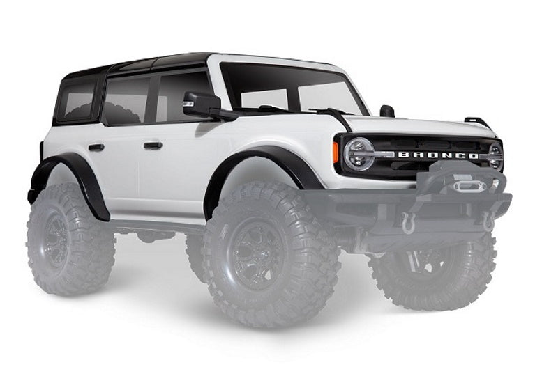 Traxxas 9211L Pro Scale Silver TRX-4 Body Ford Bronco (2021) Painted