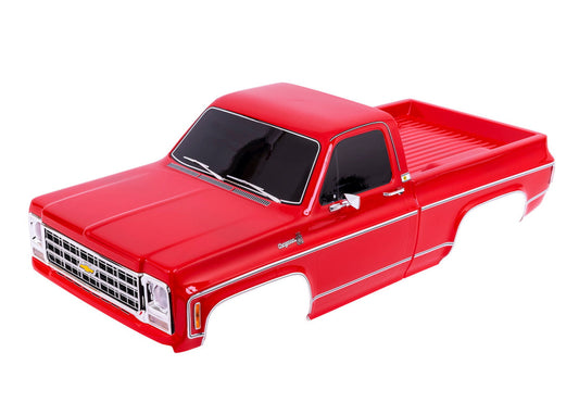 Traxxas 9212R Bod Chevrolet K10 Truck (1979) Painted Red TRX-4