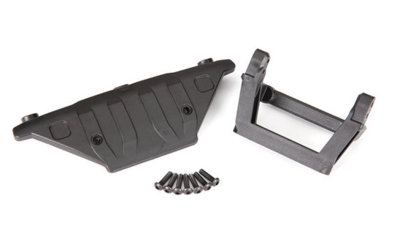 Traxxas 9223 Bumper Mount Front / Skidplate /3x12mm BCS (7) TRX-4