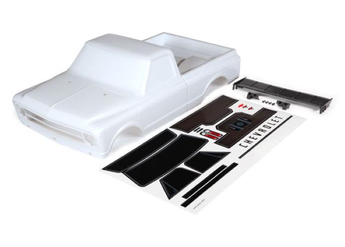 Traxxas 9411T Painted Body Chevrolet C10 White Drag Slash