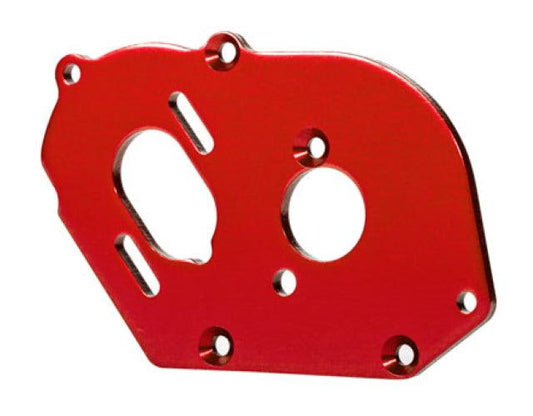 Traxxas 9490R Plate Motor Red (4mm Thick) (Aluminum) /3x10mm CS Drag Slash