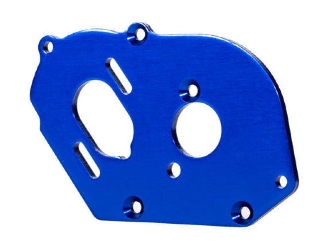 Traxxas 9490X Plate Motor Blue (4mm Thick) (Aluminum) w/3x10mm CS Drag Slash
