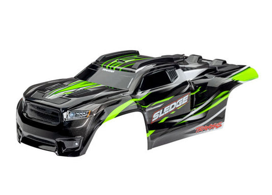 Traxxas 9511G Green Painted Body Sledge