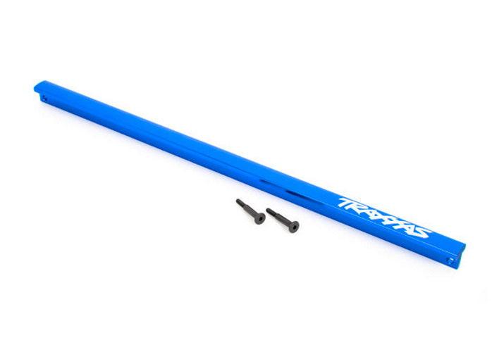 Traxxas 9523X Chassis brace (T-Bar) 6061-T6 aluminum Sledge Blue