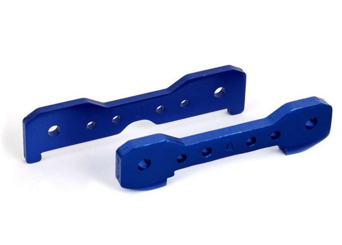 Traxxas 9527 Tie bars front 6061-T6 aluminum (blue-anodized) Sledge