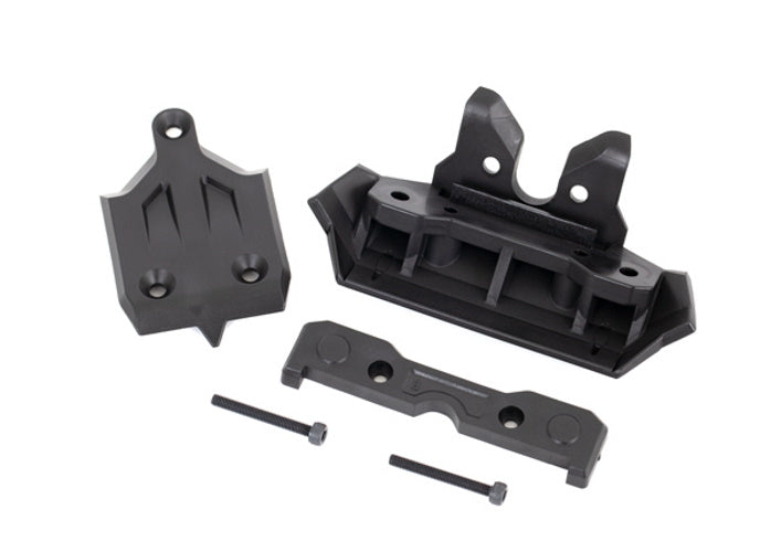 Traxxas 9535 Bumper front / skidplate tie bar mount front Sledge