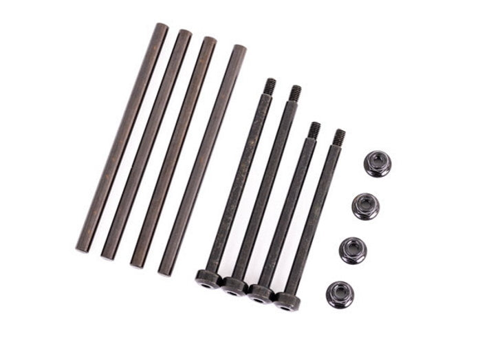 Traxxas 9540 Suspension pin set, front & rear hardened steel Sledge