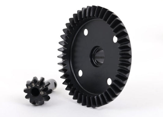 Traxxas 9579R Ring gear differential / pinion gear Sledge