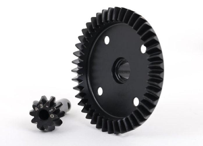 Traxxas 9579R Ring gear differential / pinion gear Sledge