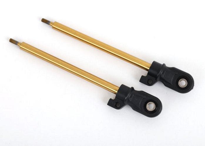 Traxxas 9662T hock shaft 80mm TiN-coated GT-Maxx Sledge