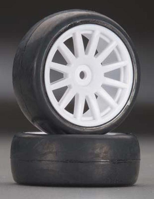 Traxxas 7572 LaTrax Rally Tires / Wheels Assembled Glued (2)