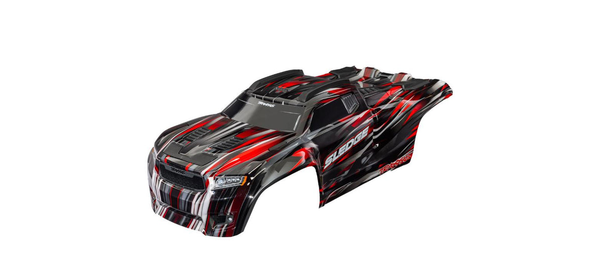 Traxxas 9511-RED Body Sledge Red Painted