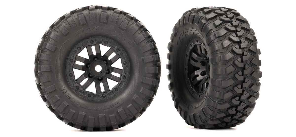 Traxxas 9773 TRX-4M Tires & Wheels, Assembled (2)