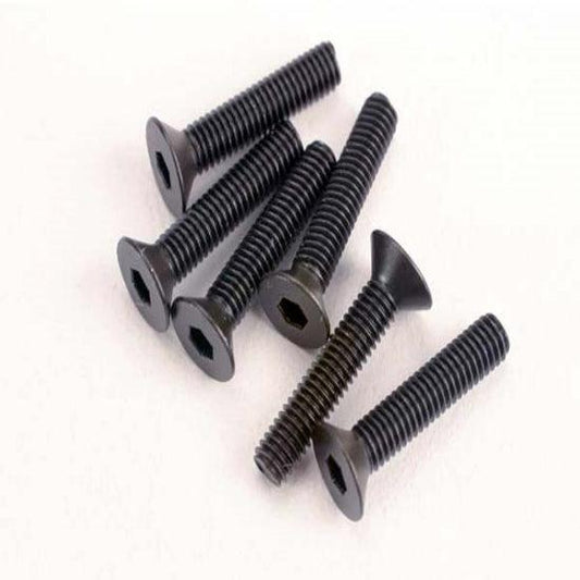 Traxxas 2553 3X15mm Flat Head Machine Screw (6) Desert Racer