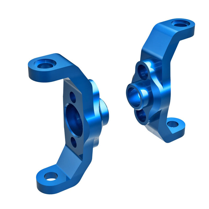 Traxxas 9733-BLUE TRX-4M Left & Right Aluminum Caster Blocks