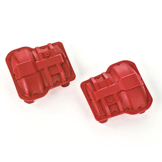 Traxxas 9738-RED TRX-4M Front or Rear Axle Covers (2)