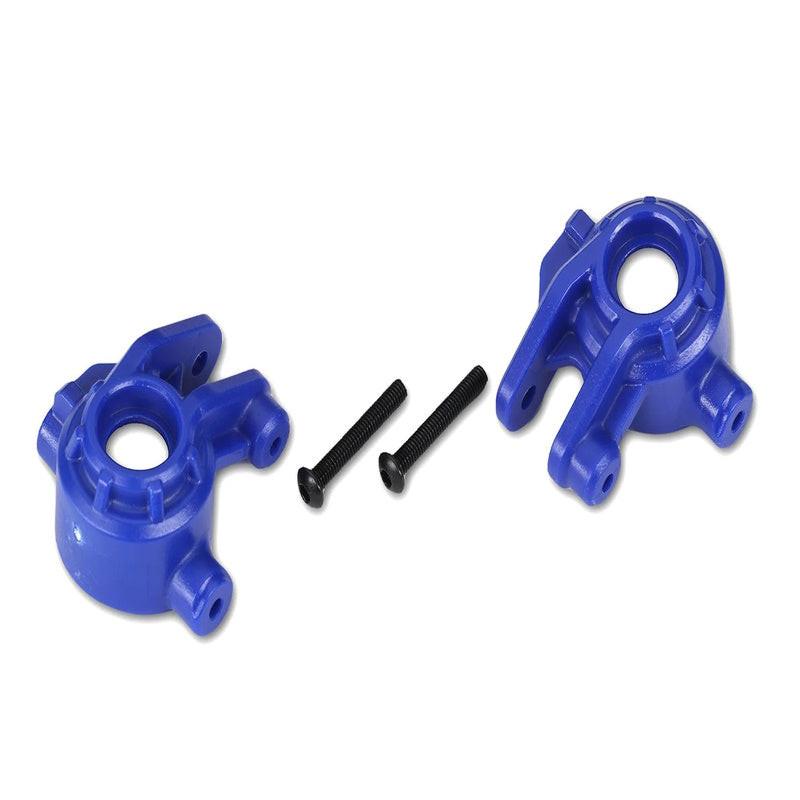 Traxxas Tra9037x Steering Blocks Extreme Blue for use w/ #9080 kit TRA1