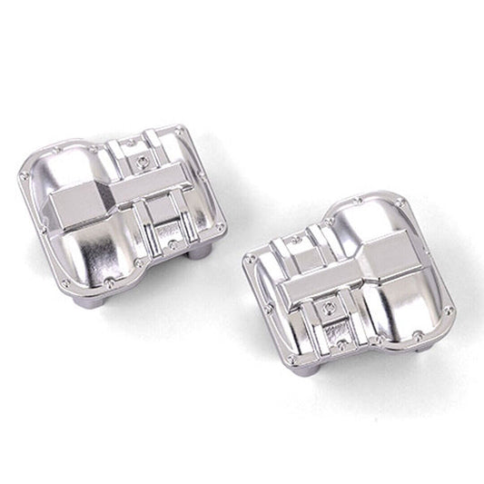 Traxxas TRA9738-SATIN Axle Cover (Chrome) (2) TRX-4M