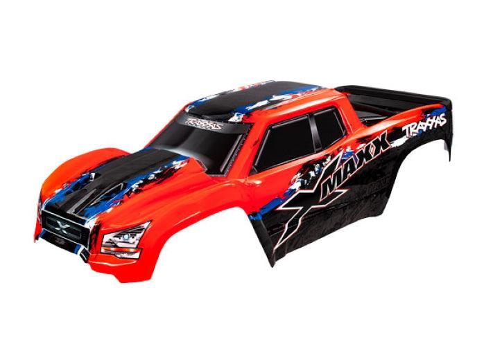 Traxxas 7811R Body X-Maxx Red (Painted Decals Applied)