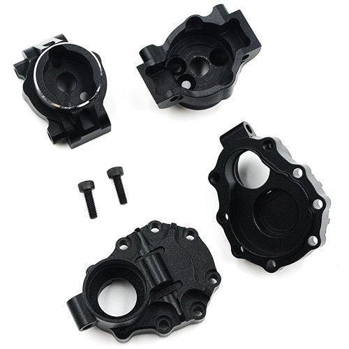 Yeah Racing TRX4-003bk Aluminum Rear C-Hubs Traxxas TRX-4 Black