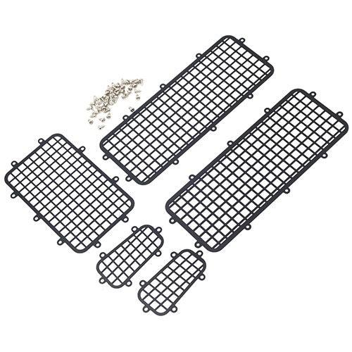 Yeah Racing TRX4-024BK Windows Guard Set Black Traxxas TRX-4