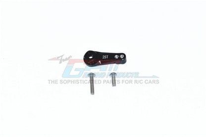 GPM TRX4025TC-BLACK ALUMINUM 7075 25T SERVO HORN TRAXXAS TRX-4 / TRX-6
