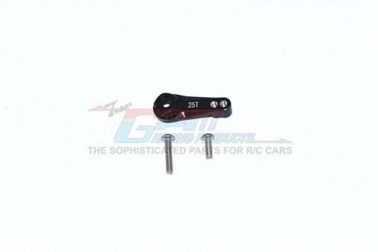 GPM TRX4025TC-BLACK ALUMINUM 7075 25T SERVO HORN TRAXXAS TRX-4 / TRX-6
