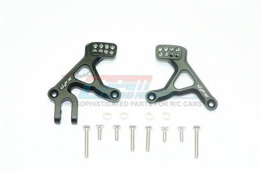 GPM ALUMINUM FRONT ADJUSTABLE SHOCK TOWER TRAXXAS TRX-4 / TRX-6 BLACK